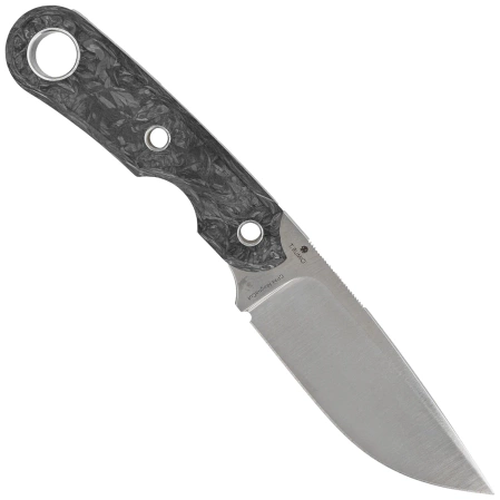 Viper Basic1 Dark Matter Black Carbon Fiber, Satin MagnaCut by Tommaso Rumici Knife (VT4026FCM)