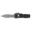 Microtech Ultratech D/E Black Aluminum, Apocalyptic M390 by Tony Marfione (122-11AP)