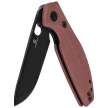 Nóż składany Bestechman Angry Owl Brown G10, Black PVD D2 by Keanu Alfaro (BMK12D-2)