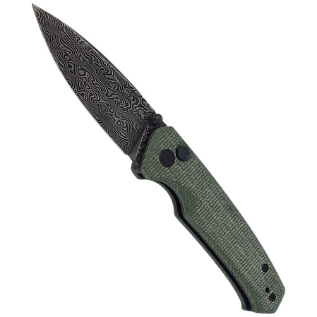 Nóż CIVIVI Altus Green G10, Black Damascus (C20076-DS1)