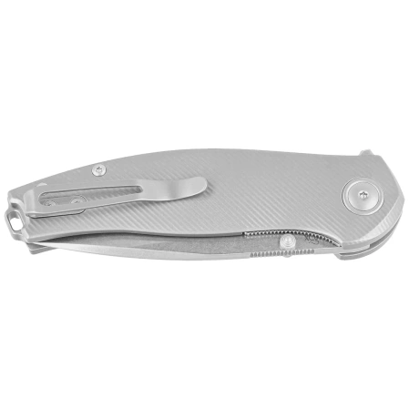 Viper Vale Gray Titanium, Stonewashed MagnaCut by Jesper Voxnæs Knife (V6006TI)