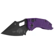 Microtech Stitch-A S/E Knife Purple Aluminum, Black M390 by Borka Blades and Tony Marfione (169-1PU)