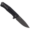 Nóż składany LionSteel Myto Black Aluminium, PVD/Stonewashed M390 by Molletta (MT01A BB)