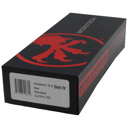 Nóż automatyczny OTF Microtech Ultratech Gen IV D/E Tactical Red Aluminium, Black M390MK by Tony Marfione (11224-1RD)