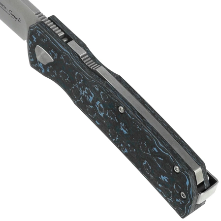 Nóż składany Maserin 502 Power Arctic Storm FatCarbon, Satin MagnaCut by Sergio Consoli (502/BM)