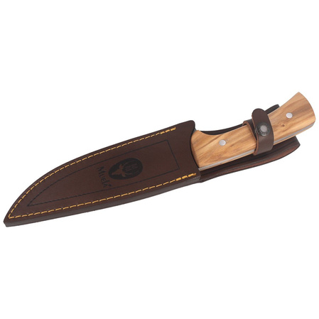 Muela Full Tang Olive Wood, Satin X50CrMoV15 (JABALI-17OL)