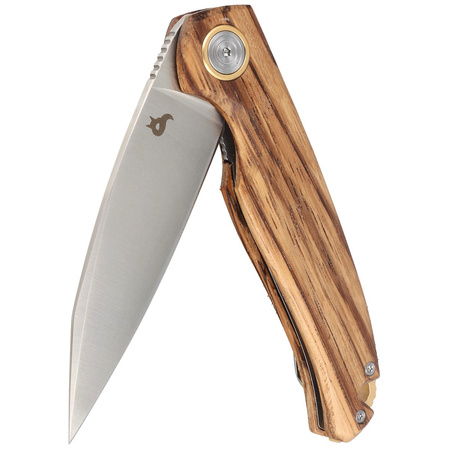 Nóż składany BlackFox Argus Ziricote Wood, Satin D2 by Grigorii Matveev (BF-760 W)