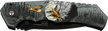 Herbertz CJH Knife with 3D Eagle Motif, Black 420 (584212 - ART000142)