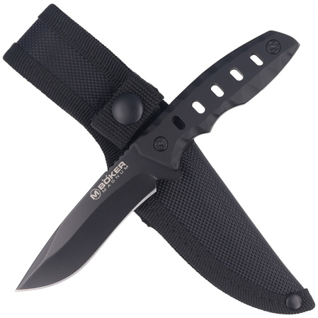 Nóż Böker Magnum Oblong Black Synthetic, Gray Coated 440A (02RY689)