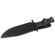 Muela Tactical Knife Rubber Handle 180mm (MOUFLON-18)