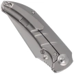 Nóż składany WE Knife Riff-Raff Polished Bead Blasted Titanium, Polished Bead Blasted CPM 20CV by Matthew Christensen (WE22020B-4)