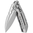 Reate T6000 Gray Titanium Knife, Satin M390 by Alvin Lee