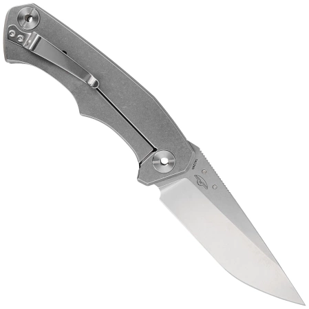 Nóż składany Real Steel Crusader Black G10, Stonewashed 14C28N by Poltergeist Works (7441)