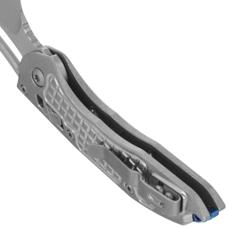 Microtech Marfione Select Stitch Ram-Lok S/E Knife Frag Titanium, Double Vapor Blast HW, Stonewashed M390MK by Borka Blades and Tony Marfione (169RL-10FRMS2)