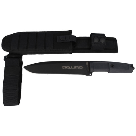 Nóż Extrema Ratio Dobermann IV Tactical Black Forprene, Black N690 (04.1000.0184/BLK)