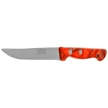 MAM Universal 100 Kitchen Knife Red Metakrilat, Serrated Stainless Steel (4311)