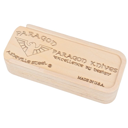 Paragon Warlock-X Convergence Black Aluminum, Damascus Baker Forge Raindrop Gomai Copper Shim 80CRV (WLOCX-CV-B-BFD)