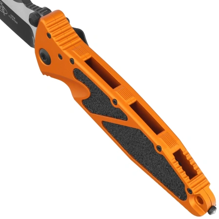 Nóż składany Microtech Socom Elite T/E-M Tactical Orange Tangerine Aluminum, Black M390MK by Tony Marfione (161-1OT)