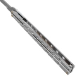 Nóż składany motylek Martinez Albainox Big Balisong Chrom Zamak, Mirror 3Cr13Mov (02052-C)