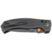Fox Anzu Carbon Fiber 3K, Black PVD MagnaCut by Les George Knife (FX-560 CFOR)