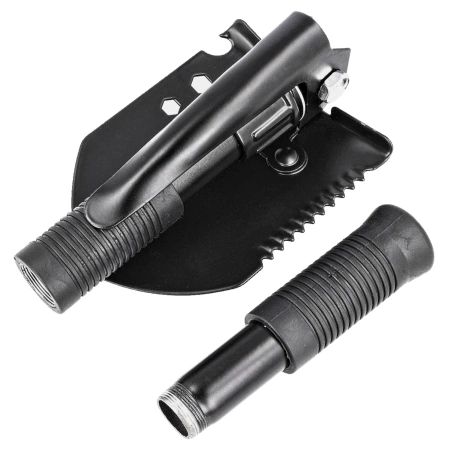 Martinez Albainox Survival Shovel-Pick, Black Stainless Steel (33794)