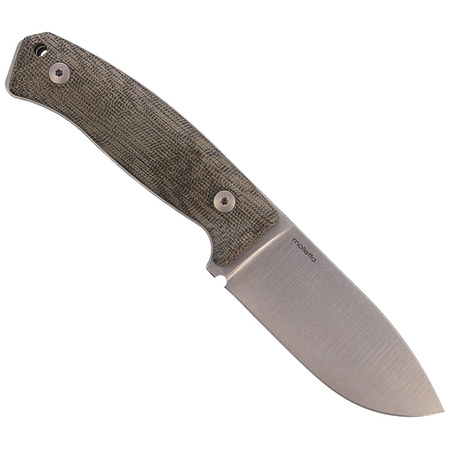 LionSteel Bushcraft Green Canvas Micarta, Satin M390 by Moletta (M2M CVG)