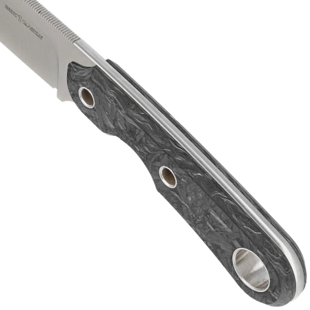 Viper Basic1 Dark Matter Black Carbon Fiber, Satin MagnaCut by Tommaso Rumici Knife (VT4026FCM)