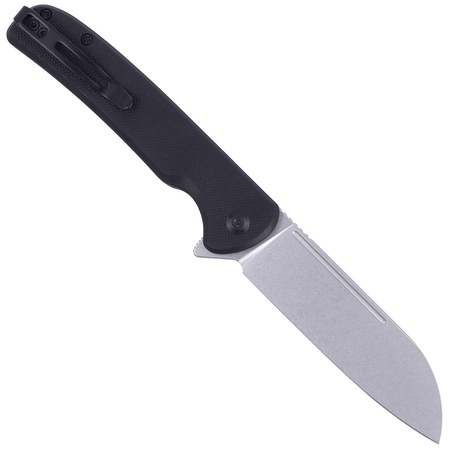 Nóż CIVIVI Chevalier Black G10, Stonewashed (C20022-1)