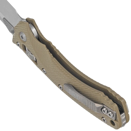 Microtech Amphibian Ram-Lok S/E 30th Anniversary Knife Fluted OD Green G10, Stonewashed M390MK by Tony Marfione (137RL-10FLGTOD30)