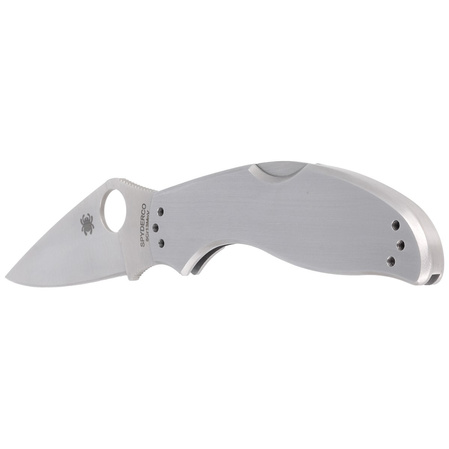 Spyderco UpTern Stainless, Plain 8Cr13MoV (C261P)