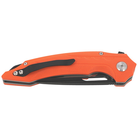 Bestech Ornetta Orange G10, Black/Satin D2 by Kombou Knife (BG50C)