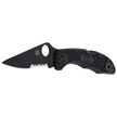 Nóż Spyderco Delica 4 FRN Black / Black Blade (C11PSBBK)
