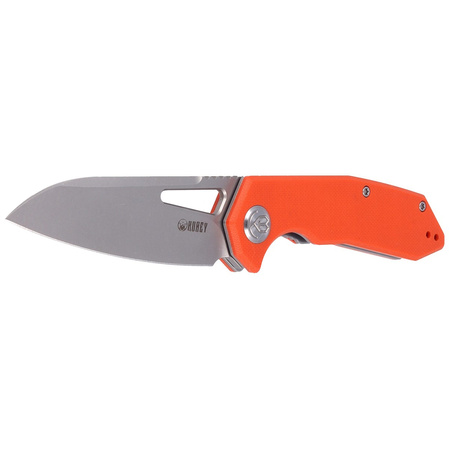 Nóż Kubey Knife New Vagrant Orange G10, Sandblast AUS-10 (KU291D)
