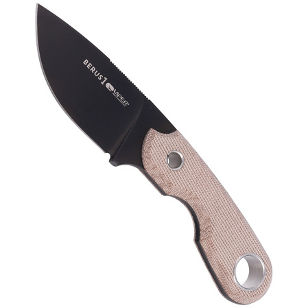 Nóż Viper Berus1 Natural Canvas Micarta, PVD by Rumici (VT4012DCN)