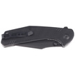 Sencut Knife Actium Black G10, Black Stonewashed D2 (SA02C)
