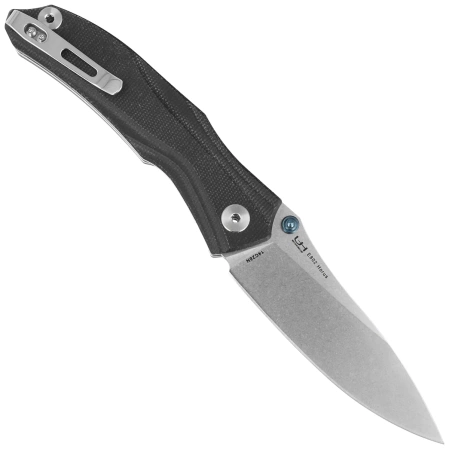 Real Steel Horus Black G10/Micarta, Stonewashed 14C28N by Uli Hennicke (7435)