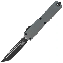 Microtech Ultratech Gen IV T/E OTF Knife Caspian Blue Aluminium, Black M390MK by Tony Marfione (11234-1CU)