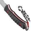 Muela Phantom-12W Black Micarta Knife, Satin X50CrMoV15