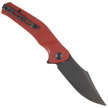 Nóż składany Sencut Episode Burgundy G10, Black Stonewashed 9Cr18MoV (SA04A)