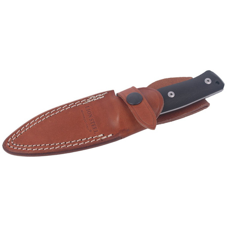 LionSteel Bushcraft G10 Black / Fixed Satin Blade (B35 GBK)