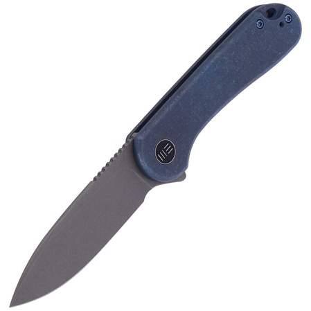 WE Knife Elementum Blue Titanium, Gray Stonewashed CPM-20CV (WE18062X-2)