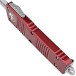 Nóż automatyczny OTF Microtech Combat Troodon D/E Merlot Aluminium, Satin M390 by Tony Marfione (142-4MR)