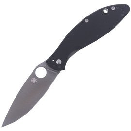 Spyderco Astute G-10 Black Plain (C252GP)