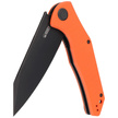 Nóż składany Kubey Flash Orange G10, Blackwashed AUS-10 (KU158G)