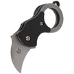 FOX Mini-KA Folding Knife FRN Black, Bead Blasted (FX-535)