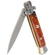 Nóż sprężynowy Frank Beltrame Stiletto Cocobolo Wood 23cm (FB 23/83)