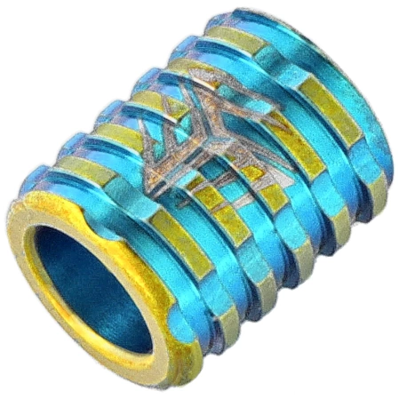 WeKnife Titanium Paracord Bead, Blue (A-02C)