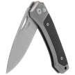 LionSteel Twain Gray Titanium / Black G10, Satin MagnaCut by Gianni Pauletta (TW GY GBK)