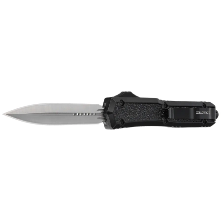 Nóż automatyczny Dulotec OTF Black Aluminum, Satin 3Cr13MoV (K188A-BK)