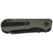 Civivi Crabby Knife OD Green G10, Black Stonewashed 14C28N by Ken Onion Jr. (C24055-1)